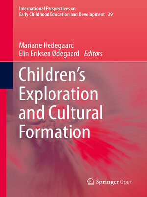 cover image of Children's Exploration and Cultural Formation